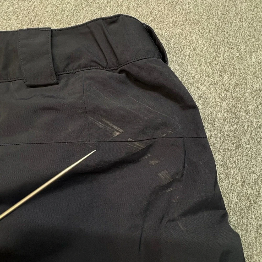 The North Face DryVent Mens Snow Pants Black Ski Snowboard‎ Cargo Size S Regular